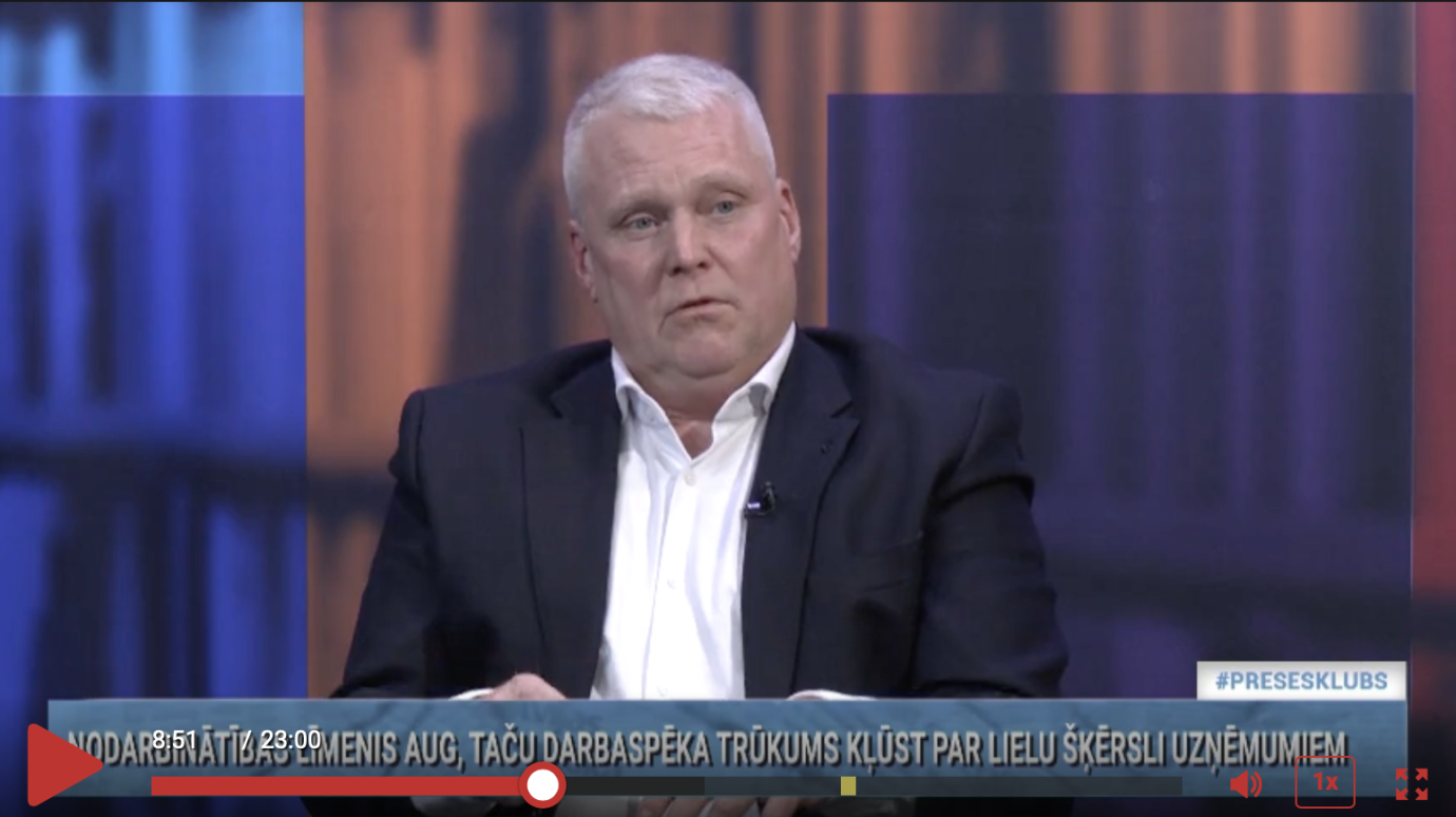 EcoLead CEO Kaspars Fogelmanis featured on TV24’s “Preses Klubs”