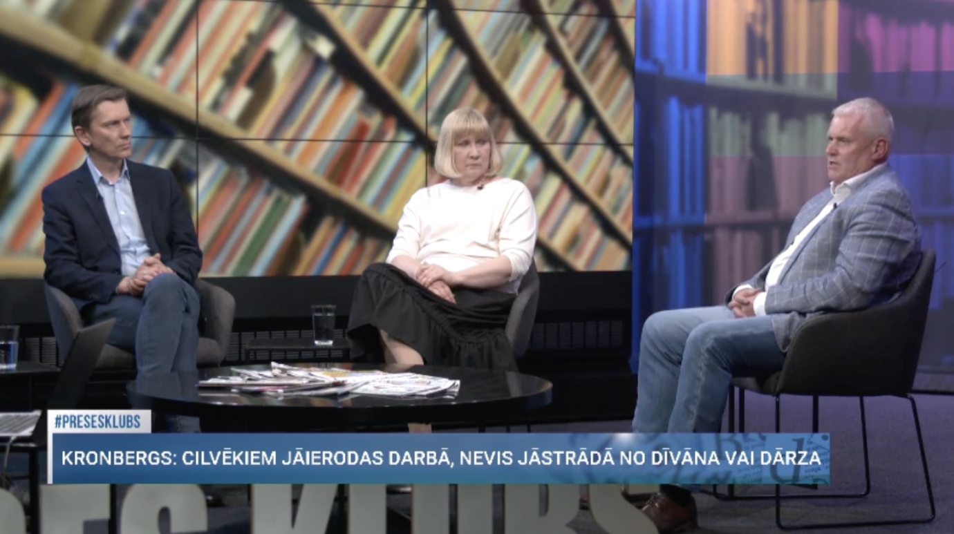 EcoLead izpilddirektors Kaspars Fogelmanis piedalās TV24 raidījumā “Preses klubs”